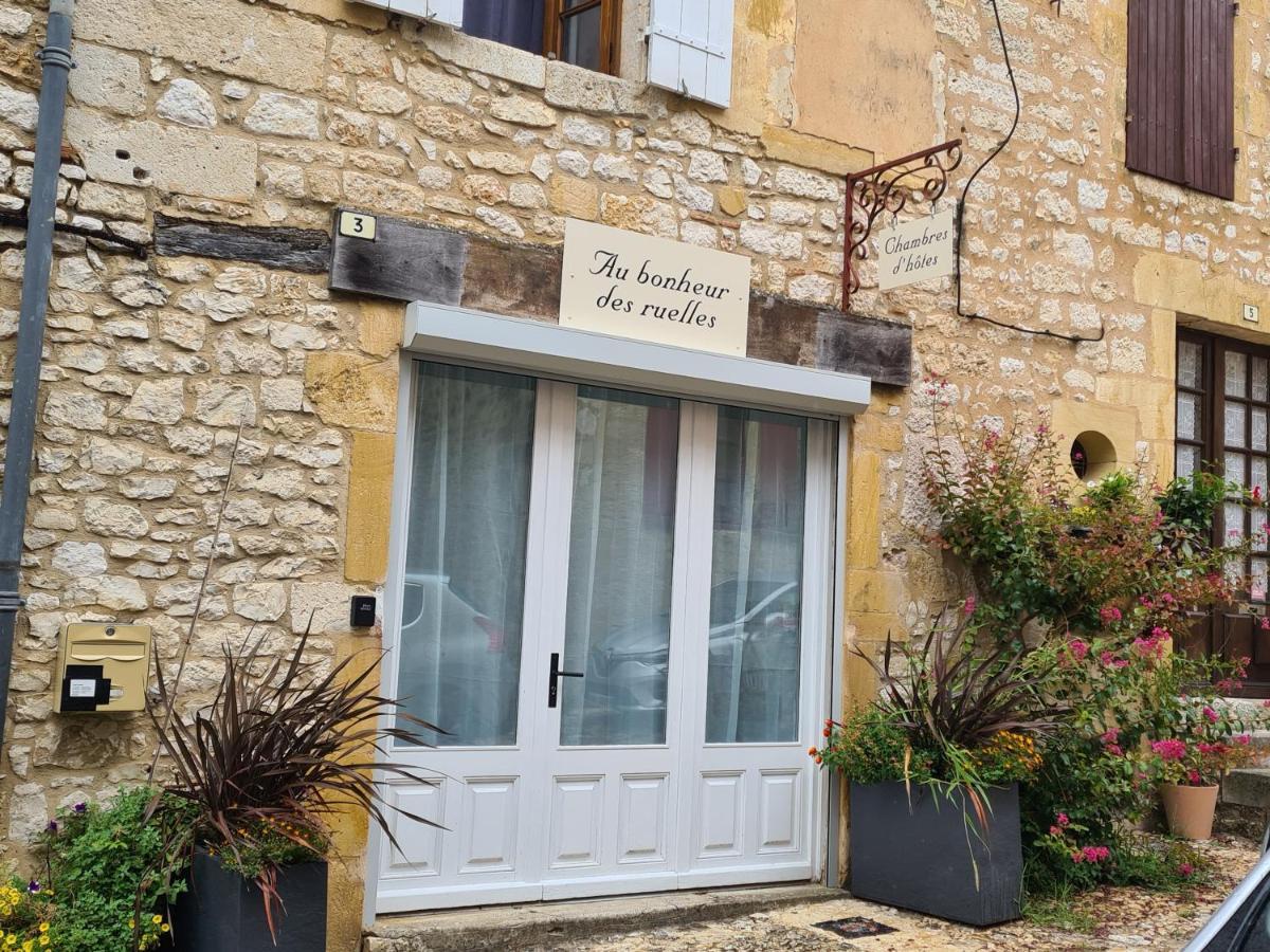 Au Bonheur Des Ruelles Bed and Breakfast Monpazier Exteriör bild
